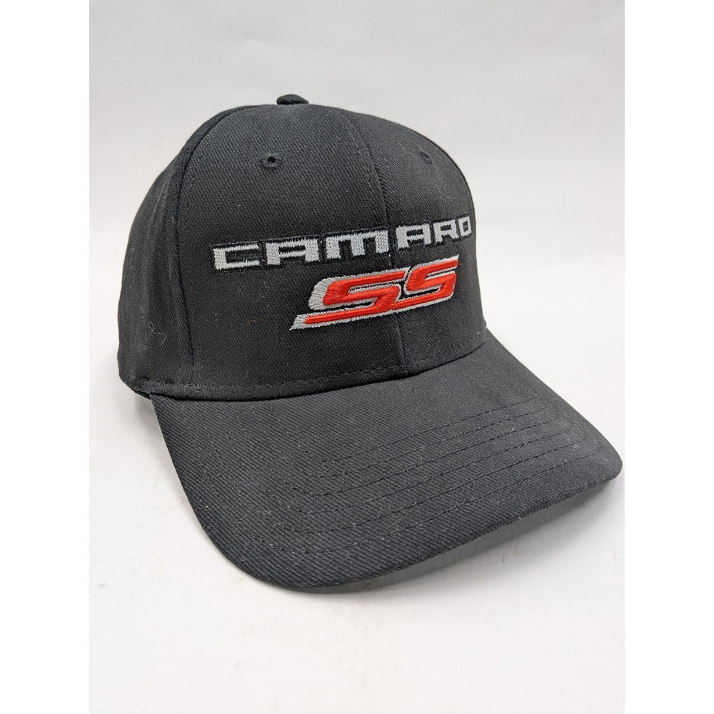 Otto Cap Chevrolet Camaro SS Embroidered Black Hat Adjustable Baseball Cap